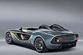 La CC100, acronimo di Concept Car del Centesimo anno Aston Martin,  in continuit stilistica con il modello DBR1 del 1959, pur rivisto in chiave moderna. 