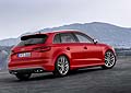 La nuova Audi S Sportback adotta un motore quattro cilindri completamente aggiornato. 