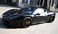Ferrari 458 Black Carbon Edition fiancata supercar