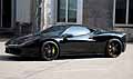 Ferrari 458 Black Carbon Edition laterale versione tuning