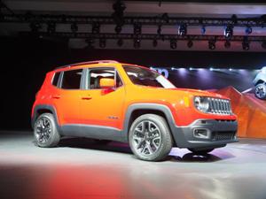 La nuova Jeep Renegade in passerella