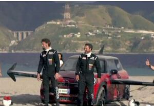 La nuova MINI John Cooper Works sorvola lo stretto di Messina
