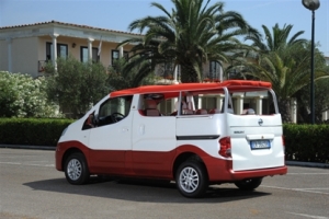 Nissan Evalia C: il taxi cabrio