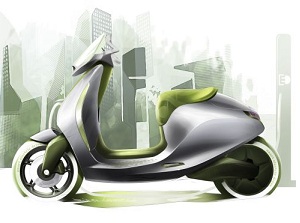 Smart a due ruote, le-scooter pronto per Parigi