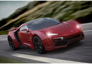 W Motors Lykan Hypersport in anteprima al Salone di Dubai
