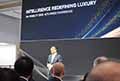 Press Conference Dr Clifford Kang Vice Presidente Aito per la presentazione di Luxury Suv Cinesi allIAA Mobility 2025 in Germania