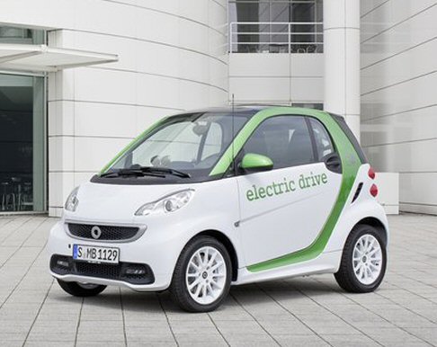 Smart - Smart Forttwo ed adotta una livrea bianca con cellula tridium verde
