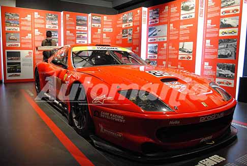 Museo Ferrari Maranello - Ferrari 550 GTS Gran Turismo genlman driver vincitrice alla 24h di Le Mans al Museo Ferrari Maranello 2021