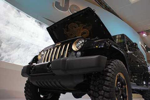 Jeep Wrangler Dragon Design Concept