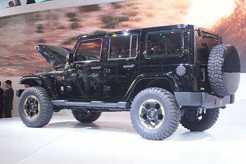 Jeep Wrangler Dragon Design Concept