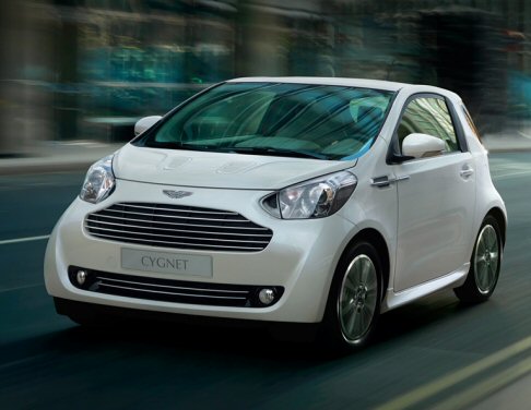 Aston Martin Cygnet elettrica