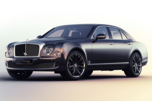 Bentley Mulsanne Speed Blue Train