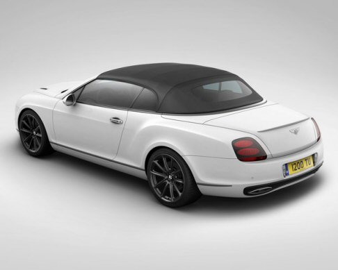Bentley Supersports Ice Speed Record Convertible