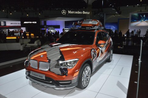 BMW X1 Concept K2 Powder Ride