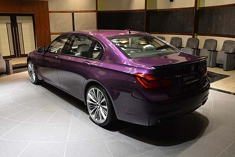 BMW Serie 7 Twilight Purple