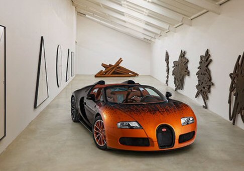 Bugatti Grand Sport Bernar Venet