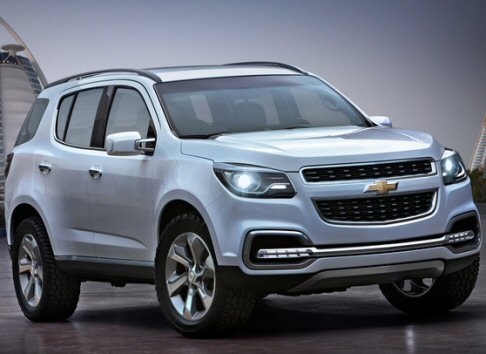 suv TrailBlazer 2012