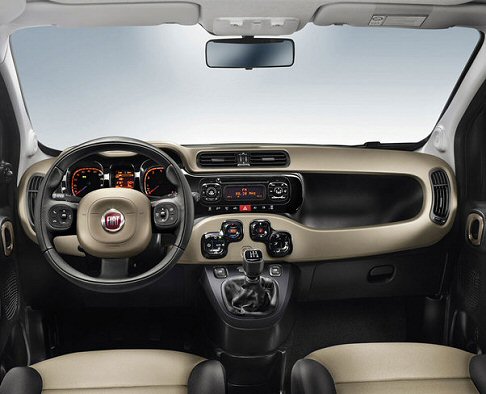 Fiat - Interni della nuova Fiat Panda