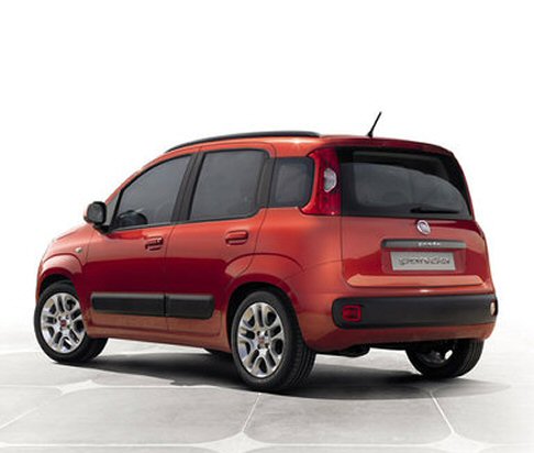 Fiat - Fiat Panda 2012 posteriore vettura