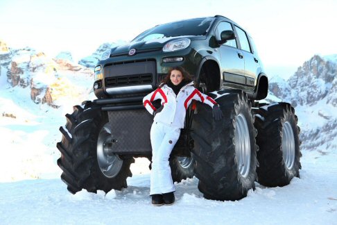 Fiat Panda Monster Truck