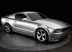 supercar Mustang Iacocca Silver 45th Anniversary Edition 