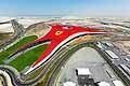 Panoramica dellalto Ferrari World Abu Dhabi