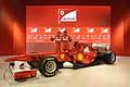 Monoposto Ferrari F150 e i 2 piloti Alonso e Massa