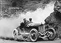 Targa Florio del 1922 - Il Conte Giulio Masetti driver su auto storica Mercedes