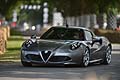 Alfa Romeo 4C in pista a Goodwood 2013