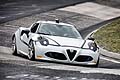Alfa Romeo 4C sul tracciato di Nordschleife
