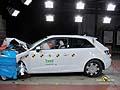 Audi A3 1.4 Attraction LHD crash test che a raggiunto le 5 stelle Euro Ncap