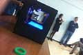 Bracciale stampato in 3D durante la conferenza all´ISIT di Cento (Ferrara)