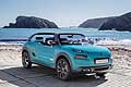 Citroen Cactus M prototipo vista anteriore