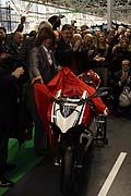 Nuova moto Ducati 1199 Panigale scoperta al Bologna Motor Show 2011