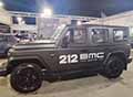 EMC Auto 212 fuoristrada cinese si ispira stilisticamente ai Fuoristrada classici e iconici come la Land Rover Defender e la Jeep Wrangler, ed anche alla Mercedes Classe G. Scopri il Fuoristrada made in cina EMC Auto 212 vista laterale. Scopri le Foto!