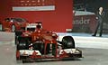 Ferrari F138 con Luca di Montezemolo