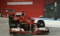Nuova Ferrari F138 presentata da Luca Cordero di Montezemolo per il Campionato del Mondo di Formula 1 2013