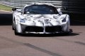 Ferrari LaFerrari in pista sul Circuito di Fiorano