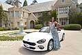 Fiat 124 spider vinta in leasing da Eugena Washington di Playboy