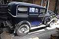 Fiat 514 L berlina quattro porte anno 1930 vista laterale auto d´epoca trovata in un capannone by Automania.it