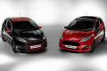 Le due Ford Fiesta sono verniciate in Red Race la Red Edition, abbinata al tetto e dettagli in nero lucido, ed in Black Panther la Black Edition, con tetto e finiture di colore rosso lucido.