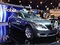 Lexus LS600h pilota automatico al CES 2013 di Las Vegas 2013