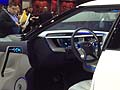 Luxus LS600h pilota automatico interni vettura dellauto al CES 2013 di Las Vegas
