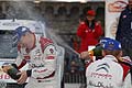 Meeke celebrates his first WRC podium, Monte Carlo Rally