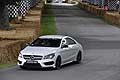 Mercedes-Benz CLA 45 AMG in pista a Goodwood Festival of Speed 2014