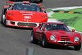 Montecarlo Carlo Chiti MonzaCodaLunga e vettura storica Alfa Romeo in pista a Monza