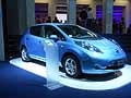 Nissan Leaf auto elettrica per i 10 anni del salone della mobilit sostenibie H2Roma