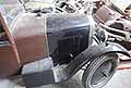 Peugeot 172 R - 1927 dettaglio anteriore con rivestito in sfoffa su auto classiche da sogno