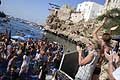 Trampolino da 27m Alex De Rose wildcard al Red Bull Cliff Diving 2017 a Polignano a Mare