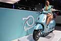 Vespa festegger i 70 anni nel marchio esposta allEICMA 2015